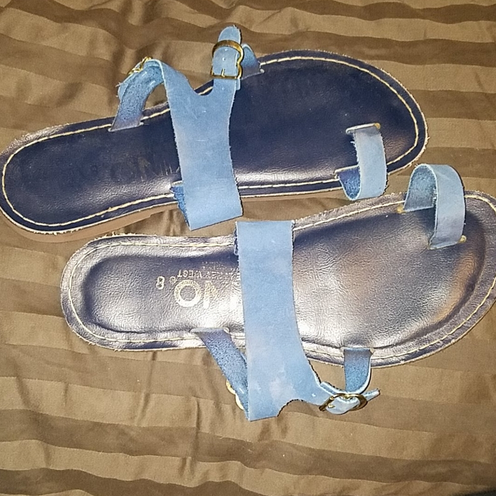 Blue Kino Sandals